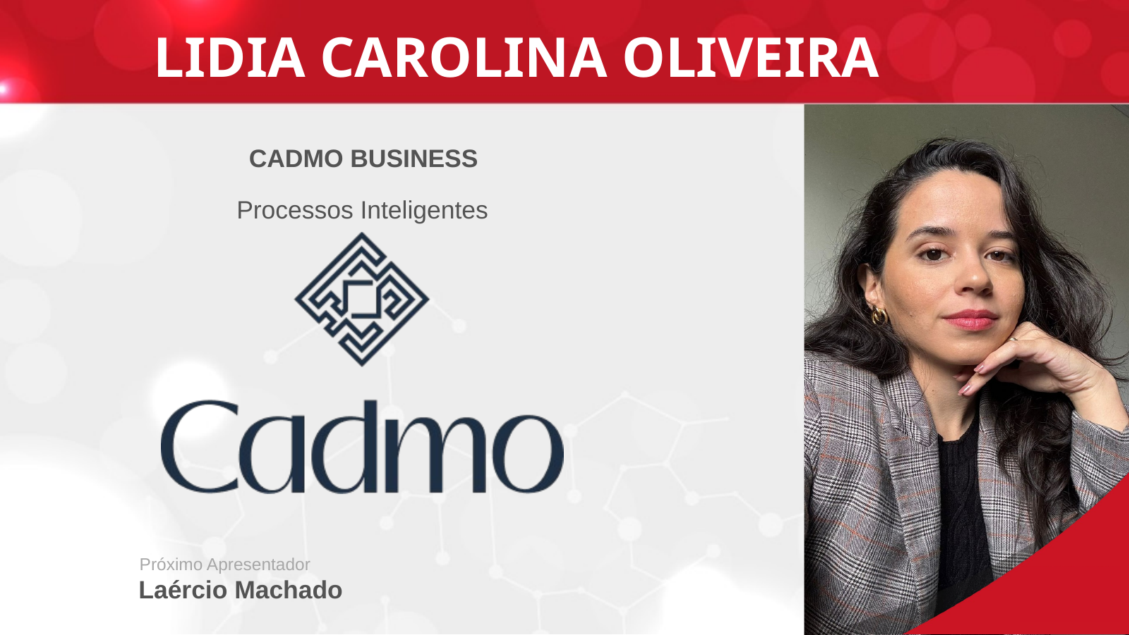Página de apresentação de Laercio Machado Junior