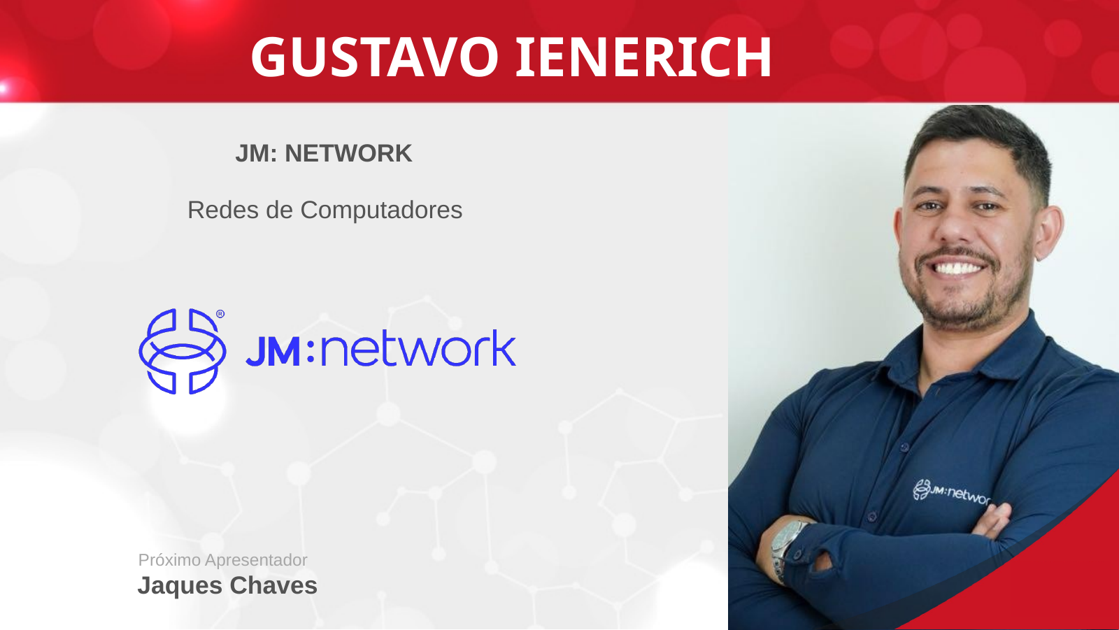 Página de apresentação de Gustavo Ienerich